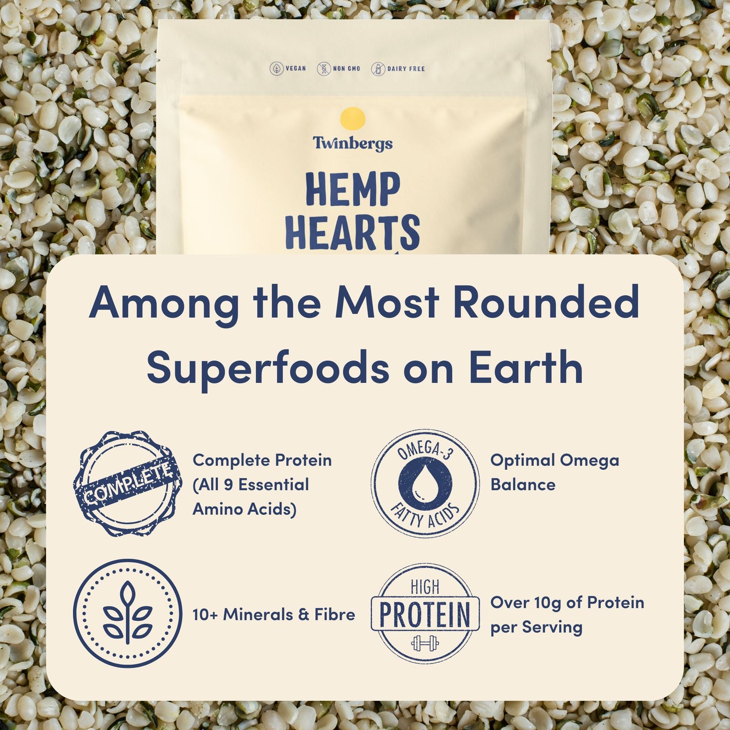 Organic Hemp Hearts