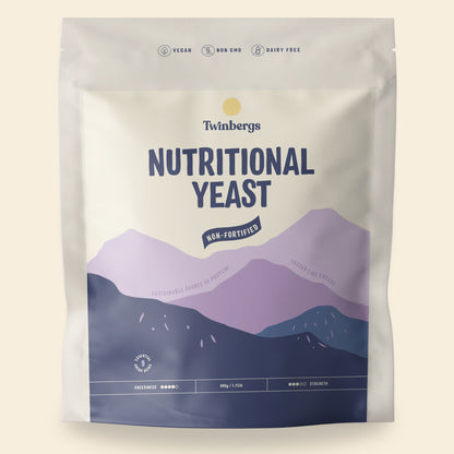 Unfortified nutritional yeast 800g package - natural vegan seasoning